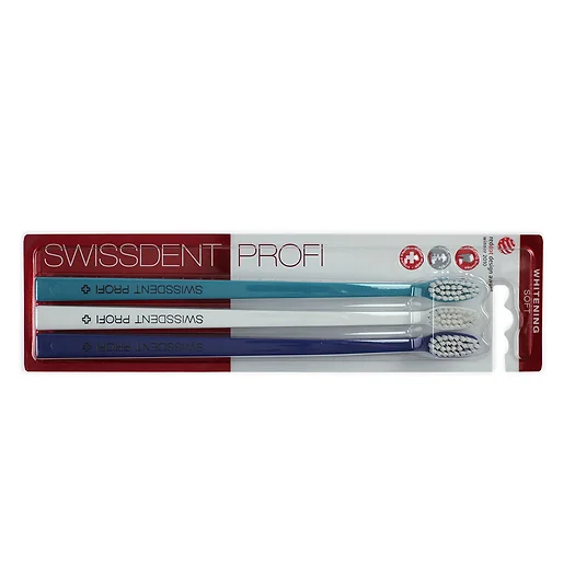 Swissdent Whitening «Zurich» Turqoise, White, Dark Blue