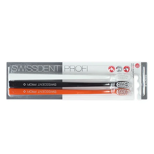 Swissdent Gentle «Verbier»  White, Black, Orange