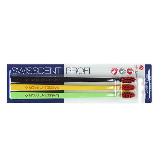 Swissdent Colours «Davos» Black, Yellow, Green